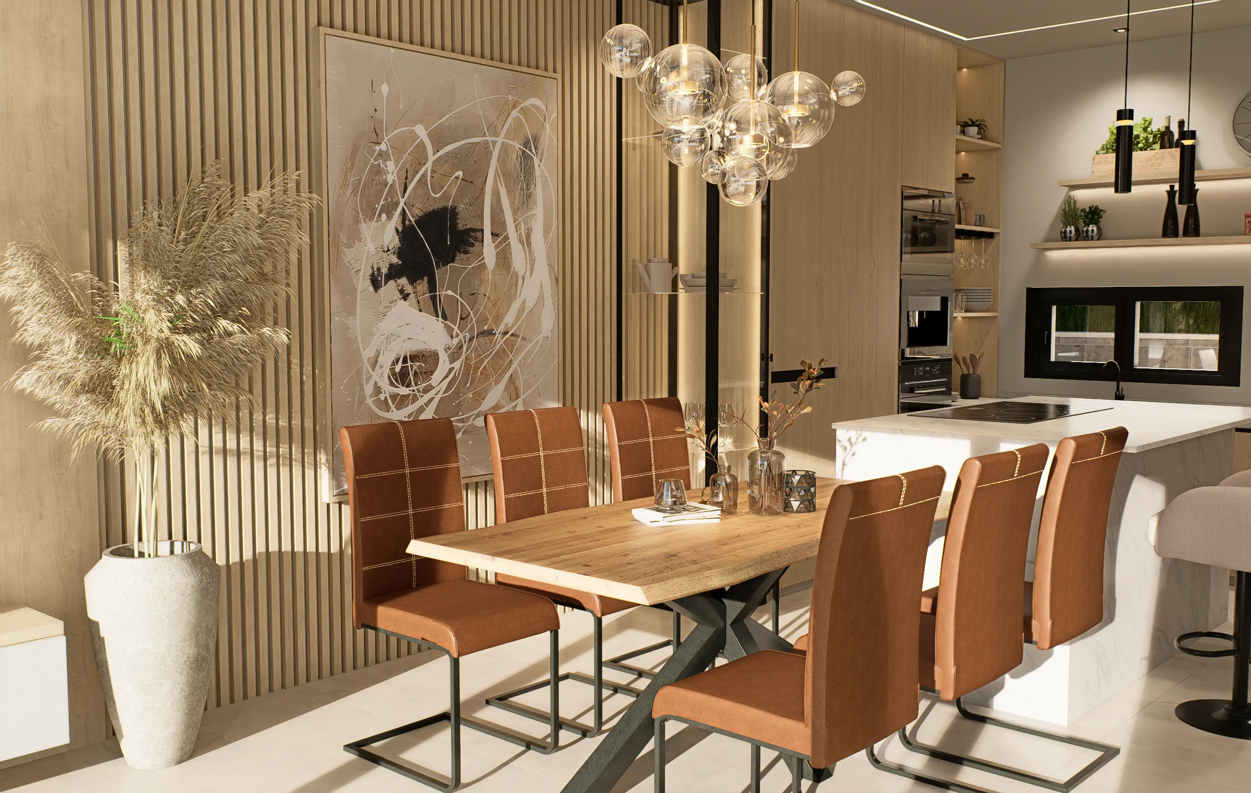 Remodelación Calle Perdices — Comedor
